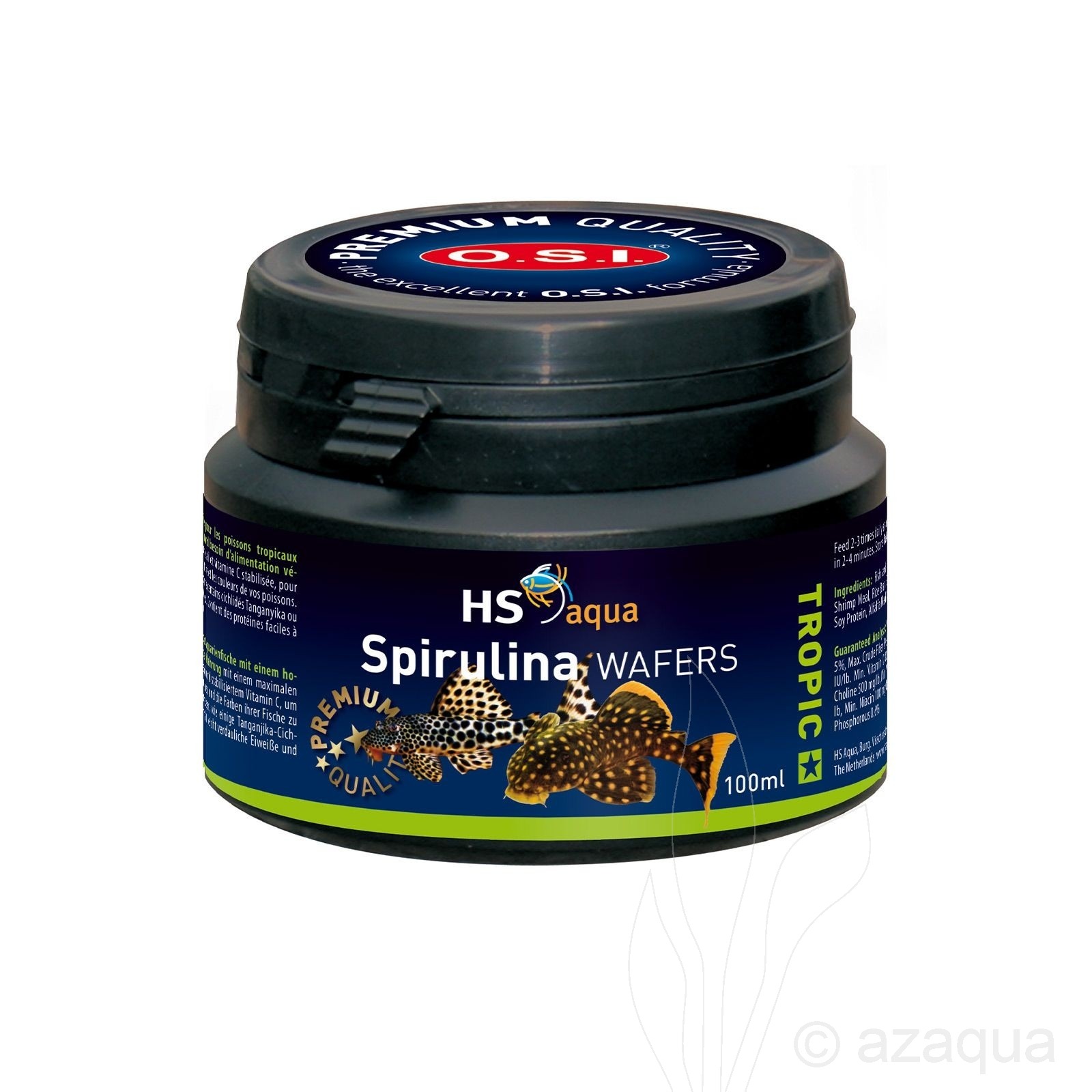 HS aqua Spirulina Wafers 100ml