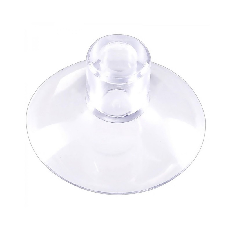 Transparent suction cup