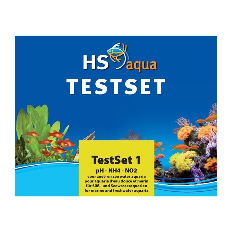 HS Aqua TEST SET 3 pH/GH/KH