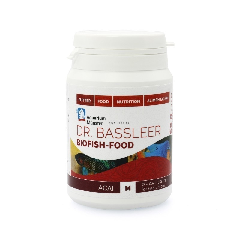 Dr.Bassleer Biofish Food acai M - 60 grams