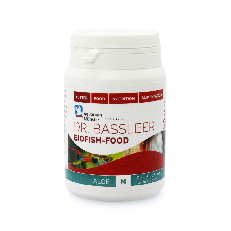 Dr.Bassleer Biofish Food aloe vera M 60 gram