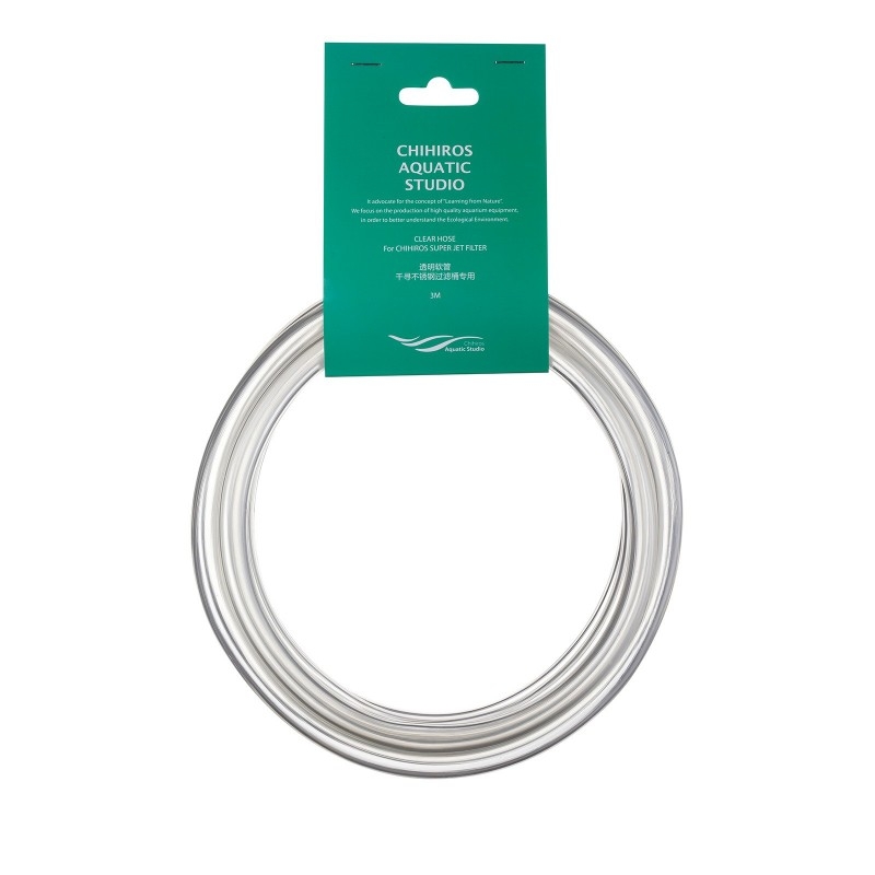 Chihiros Clear Hose (3m) transparante filterslang 9/12mm