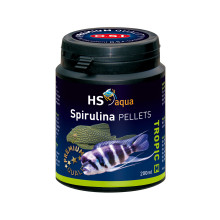 HS Aqua Spirulina pellets M 200ml - T.H.T 04-2024
