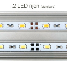 Daytime eco 2 LED rows (standard) - LED lighting aquarium