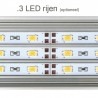 Daytime eco 3 LED rows (optional) - LED lighting aquarium