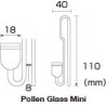 ADA Pollen Glass Mini CO2 diffuser
