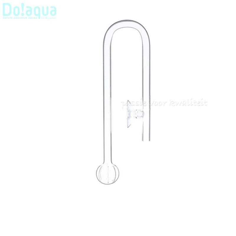 Do!aqua Poppy Glass PV (Inflow) - glazen aanzuigbuis voor extern aquarium filter