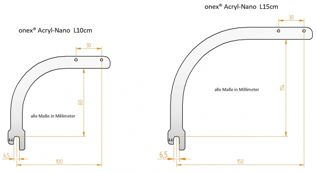 Acryl-Nano Adapter Sets details